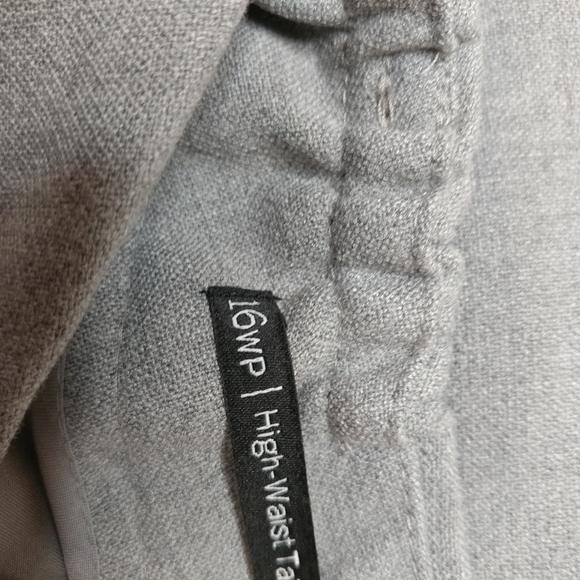 Talbots Grey High Waist Tailored Ankle Pant - Picture 5 of 12